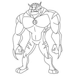 Coloriage Ben 10 (Dessins animés et séries animées) #184758 à imprimer et colorier