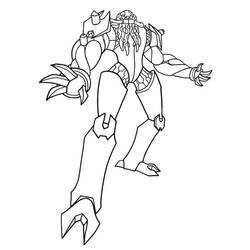 Coloriage Ben 10 (Dessins animés et séries animées) #184759 à imprimer et colorier