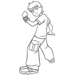 Coloriage Ben 10 (Dessins animés et séries animées) #184761 à imprimer et colorier
