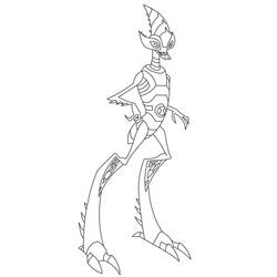 Coloriage Ben 10 (Dessins animés et séries animées) #184764 à imprimer et colorier