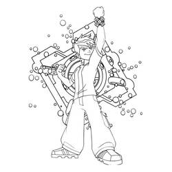 Coloriage Ben 10 (Dessins animés et séries animées) #184770 à imprimer et colorier