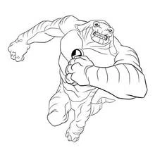 Dessin à colorier: Ben 10 (Dessins animés et séries animées) #40409 - Coloriages à Imprimer Gratuits