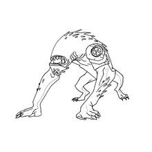 Dessin à colorier: Ben 10 (Dessins animés et séries animées) #40415 - Coloriages à Imprimer Gratuits
