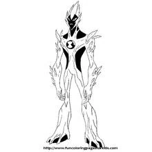 Dessin à colorier: Ben 10 (Dessins animés et séries animées) #40427 - Coloriages à Imprimer Gratuits