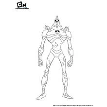 Dessin à colorier: Ben 10 (Dessins animés et séries animées) #40458 - Coloriages à Imprimer Gratuits