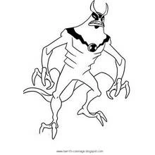 Dessin à colorier: Ben 10 (Dessins animés et séries animées) #40497 - Coloriages à Imprimer Gratuits