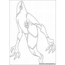 Dessin à colorier: Ben 10 (Dessins animés et séries animées) #40508 - Coloriages à Imprimer Gratuits
