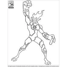 Dessin à colorier: Ben 10 (Dessins animés et séries animées) #40510 - Coloriages à Imprimer Gratuits