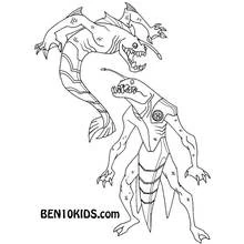 Dessin à colorier: Ben 10 (Dessins animés et séries animées) #40520 - Coloriages à Imprimer Gratuits