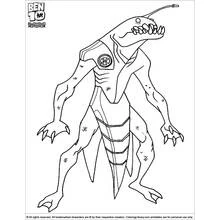 Dessin à colorier: Ben 10 (Dessins animés et séries animées) #40521 - Coloriages à Imprimer Gratuits