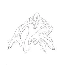 Dessin à colorier: Ben 10 (Dessins animés et séries animées) #40533 - Coloriages à Imprimer Gratuits