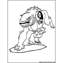Dessin à colorier: Ben 10 (Dessins animés et séries animées) #40535 - Coloriages à Imprimer Gratuits