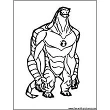Dessin à colorier: Ben 10 (Dessins animés et séries animées) #40538 - Coloriages à Imprimer Gratuits