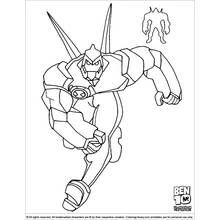Dessin à colorier: Ben 10 (Dessins animés et séries animées) #40550 - Coloriages à Imprimer Gratuits