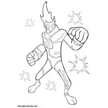 Dessin à colorier: Ben 10 (Dessins animés et séries animées) #40559 - Coloriages à Imprimer Gratuits