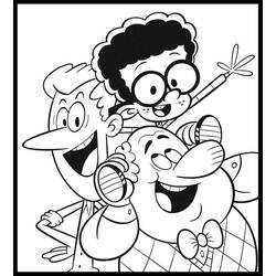 Dessin à colorier: Bienvenue chez les Loud (Dessins animés et séries animées) #184861 - Coloriages à Imprimer Gratuits