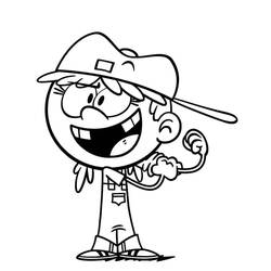 Dessin à colorier: Bienvenue chez les Loud (Dessins animés et séries animées) #184873 - Coloriages à Imprimer Gratuits