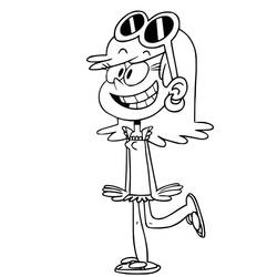 Dessin à colorier: Bienvenue chez les Loud (Dessins animés et séries animées) #184874 - Coloriages à Imprimer Gratuits
