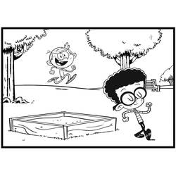 Dessin à colorier: Bienvenue chez les Loud (Dessins animés et séries animées) #184880 - Coloriages à Imprimer Gratuits