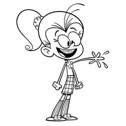 Dessin à colorier: Bienvenue chez les Loud (Dessins animés et séries animées) #184885 - Coloriages à Imprimer Gratuits