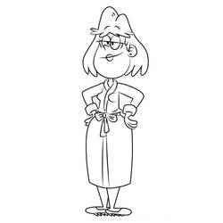 Dessin à colorier: Bienvenue chez les Loud (Dessins animés et séries animées) #184894 - Coloriages à Imprimer Gratuits