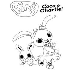 Dessin à colorier: Bing et Flop (Dessins animés et séries animées) #185025 - Coloriages à Imprimer Gratuits
