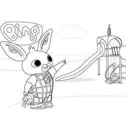 Dessin à colorier: Bing et Flop (Dessins animés et séries animées) #185030 - Coloriages à Imprimer Gratuits