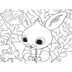 Dessin à colorier: Bing et Flop (Dessins animés et séries animées) #185031 - Coloriages à Imprimer Gratuits