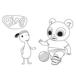 Dessin à colorier: Bing et Flop (Dessins animés et séries animées) #185033 - Coloriages à Imprimer Gratuits