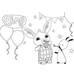 Dessin à colorier: Bing et Flop (Dessins animés et séries animées) #185035 - Coloriages à Imprimer Gratuits