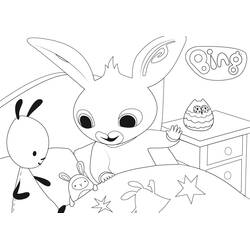 Dessin à colorier: Bing et Flop (Dessins animés et séries animées) #185041 - Coloriages à Imprimer Gratuits