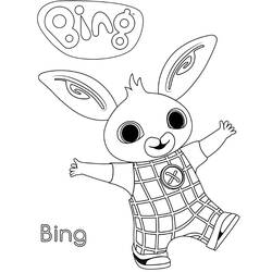 Dessin à colorier: Bing et Flop (Dessins animés et séries animées) #185049 - Coloriages à Imprimer Gratuits