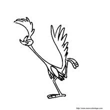 Dessin à colorier: Bip Bip et Coyote (Dessins animés et séries animées) #47245 - Coloriages à Imprimer Gratuits