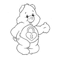 Coloriage Bisounours / Calinours (Dessins animés et séries animées) #185338 à imprimer et colorier