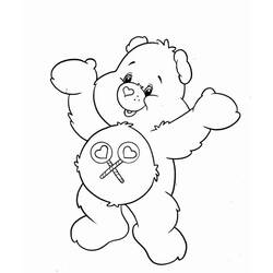 Coloriage Bisounours / Calinours (Dessins animés et séries animées) #185340 à imprimer et colorier