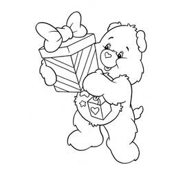 Coloriage Bisounours / Calinours (Dessins animés et séries animées) #185343 à imprimer et colorier