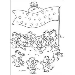 Coloriage Bisounours / Calinours (Dessins animés et séries animées) #185350 à imprimer et colorier