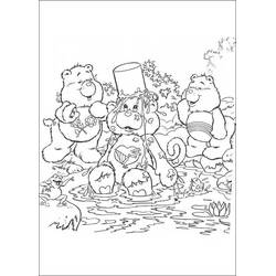 Coloriage Bisounours / Calinours (Dessins animés et séries animées) #185358 à imprimer et colorier