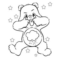 Coloriage Bisounours / Calinours (Dessins animés et séries animées) #185359 à imprimer et colorier