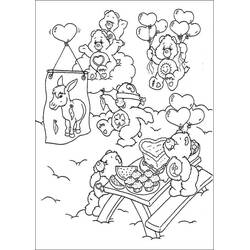 Coloriage Bisounours / Calinours (Dessins animés et séries animées) #185360 à imprimer et colorier