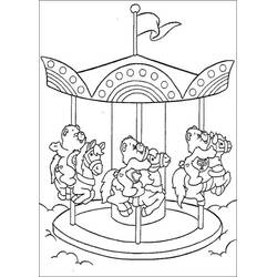 Coloriage Bisounours / Calinours (Dessins animés et séries animées) #185361 à imprimer et colorier