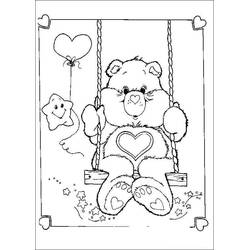 Coloriage Bisounours / Calinours (Dessins animés et séries animées) #185369 à imprimer et colorier