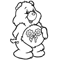 Coloriage Bisounours / Calinours (Dessins animés et séries animées) #185374 à imprimer et colorier