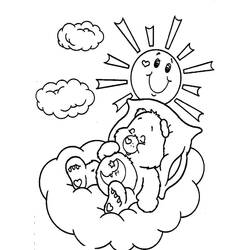 Coloriage Bisounours / Calinours (Dessins animés et séries animées) #185377 à imprimer et colorier