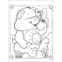 Coloriage Bisounours / Calinours (Dessins animés et séries animées) #185385 à imprimer et colorier