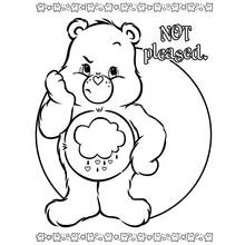 Dessin à colorier: Bisounours / Calinours (Dessins animés et séries animées) #37142 - Coloriages à Imprimer Gratuits