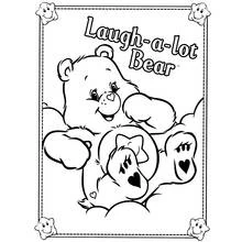 Dessin à colorier: Bisounours / Calinours (Dessins animés et séries animées) #37146 - Coloriages à Imprimer Gratuits