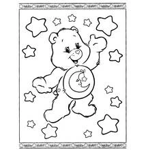 Dessins à colorier: Bisounours / Calinours - Coloriages à Imprimer Gratuits