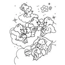 Dessin à colorier: Bisounours / Calinours (Dessins animés et séries animées) #37226 - Coloriages à Imprimer Gratuits