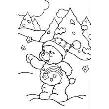 Coloriage Bisounours / Calinours (Dessins animés et séries animées) #37234 à imprimer et colorier